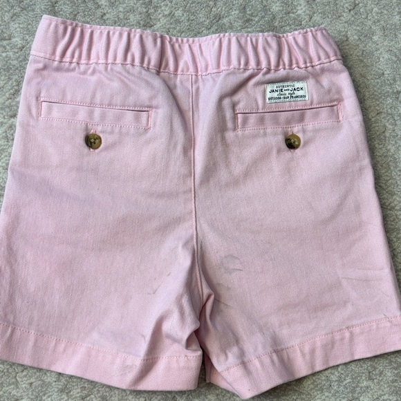 Janie and Jack Pink Kids Shorts - Picture 3 of 3